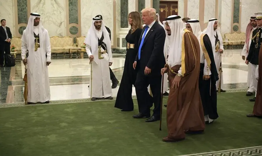 King Palace KSA Trump Visit