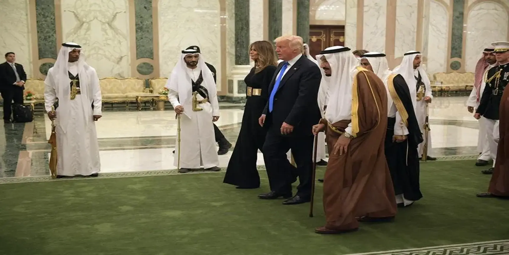 Trump visit KSA